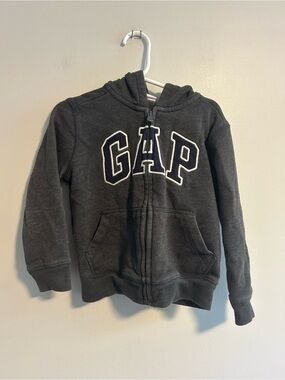 GAP toddler 4 grey Full-Zip Hoodie sweater